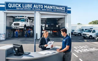 Quick-lube and maintenance chains